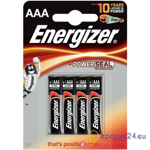 Baterie Energizer Alkaline Power AAA LR3 1.5V (4) Baterie Energizer Alkaline Power AAA LR3 1.5V (4)