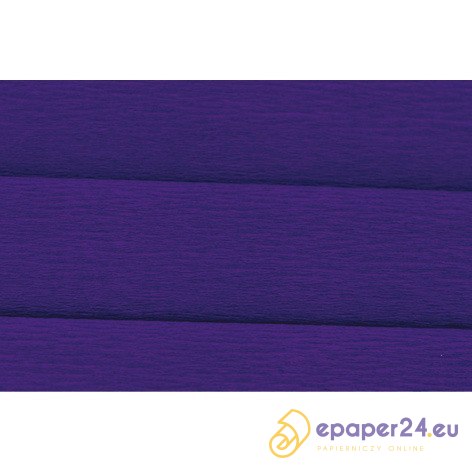 Bibuła marszczona Fiorello 50x200cm ciemnofioletowa Bibuła marszczona Fiorello 50x200cm ciemnofioletowa