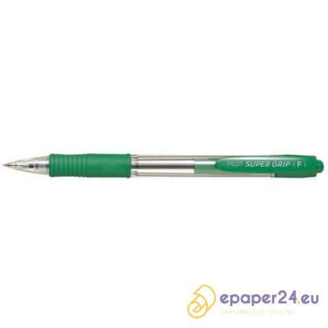 DŁUGOPIS OLEJOWY PILOT SUPER GRIP ZIELONY DŁUGOPIS OLEJOWY PILOT SUPER GRIP ZIELONY