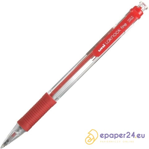 DŁUGOPIS UNI SN-101 LAKNOCK CZERWONY DŁUGOPIS UNI SN-101 LAKNOCK CZERWONY
