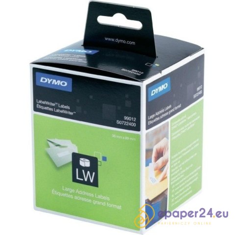 ETYKIETY DYMO LABELWRITER™ 89x36mm BIAŁE (2) ETYKIETY DYMO LABELWRITER™ 89x36mm BIAŁE (2)