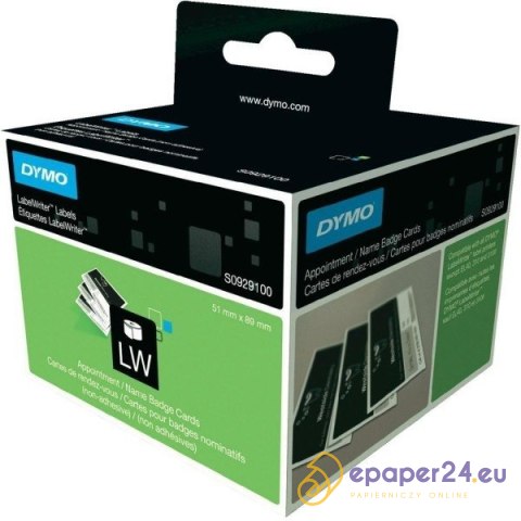 ETYKIETY DYMO LABELWRITER™ 89x51mm BIAŁE ETYKIETY DYMO LABELWRITER™ 89x51mm BIAŁE