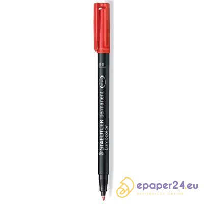FOLIOPIS STAEDTLER LUMOCOLOR B CZERWONY FOLIOPIS STAEDTLER LUMOCOLOR B CZERWONY