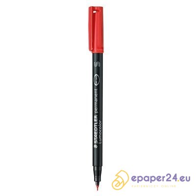FOLIOPIS STAEDTLER LUMOCOLOR S CZERWONY FOLIOPIS STAEDTLER LUMOCOLOR S CZERWONY