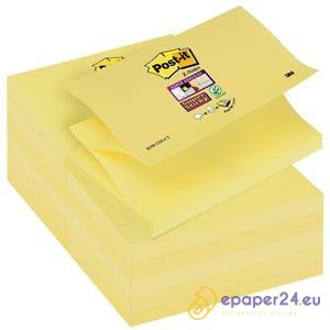 KARTECZKI POST-IT SUPER STICKY Z-NOTES 76x127mm ŻÓŁTE (90) KARTECZKI POST-IT SUPER STICKY Z-NOTES 76x127mm ŻÓŁTE (90)