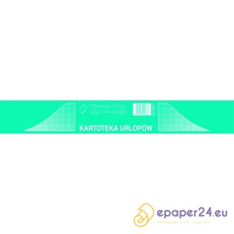 KARTOTEKA URLOPÓW A5 (OFFSET) (20) KARTOTEKA URLOPÓW A5 (OFFSET) (20)