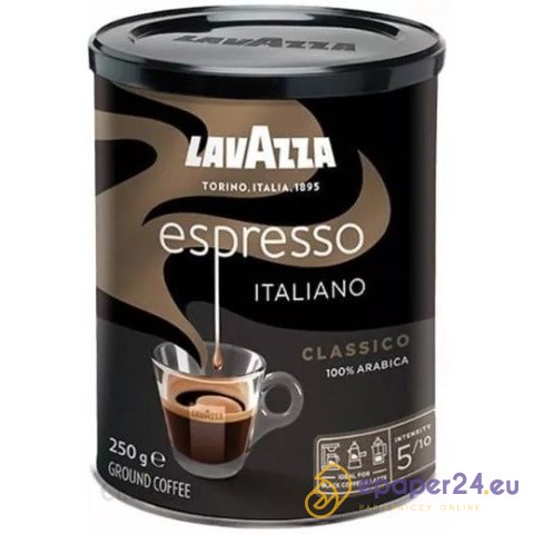 KAWA LAVAZZA ESPRESSO 250g MIELONA (PUSZKA) KAWA LAVAZZA ESPRESSO 250g MIELONA (PUSZKA)