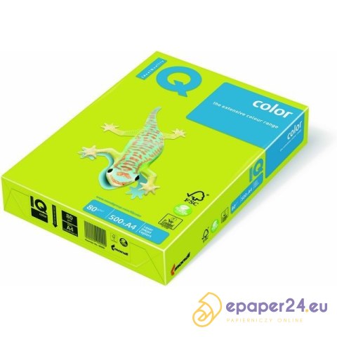 PAPIER MAESTRO COLOR A4/80g NEON ŻÓŁTY (500) PAPIER MAESTRO COLOR A4/80g NEON ŻÓŁTY (500)