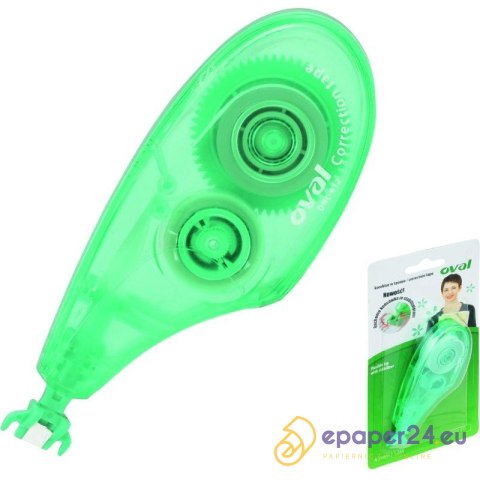KOREKTOR W TAŚMIE OVAL 4,2mm*12m KOREKTOR W TAŚMIE OVAL 4,2mm*12m