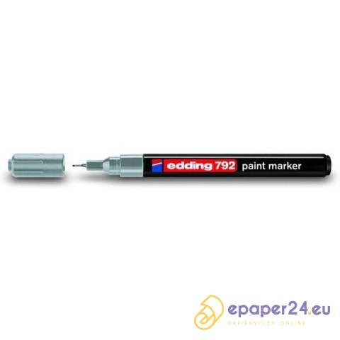 Marker olejowy Edding 792 srebrny Marker olejowy Edding 792 srebrny