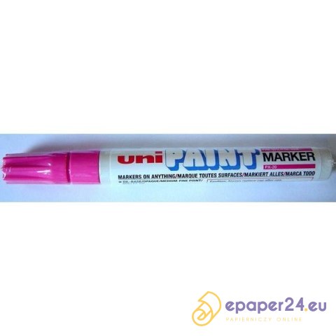 MARKER OLEJOWY UNI PAINT PX-20 RÓŻOWY MARKER OLEJOWY UNI PAINT PX-20 RÓŻOWY