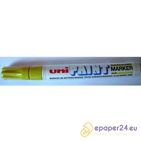 MARKER OLEJOWY UNI PAINT PX-20 ŻÓŁTY MARKER OLEJOWY UNI PAINT PX-20 ŻÓŁTY