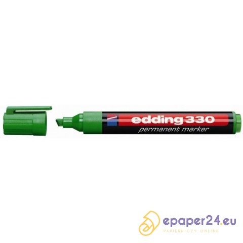 Marker permanentny Edding 330 zielony Marker permanentny Edding 330 zielony
