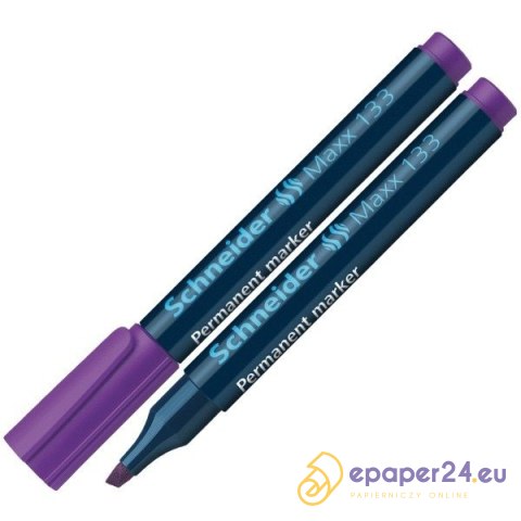 Marker permanentny Schneider Maxx 133 fioletowy Marker permanentny Schneider Maxx 133 fioletowy