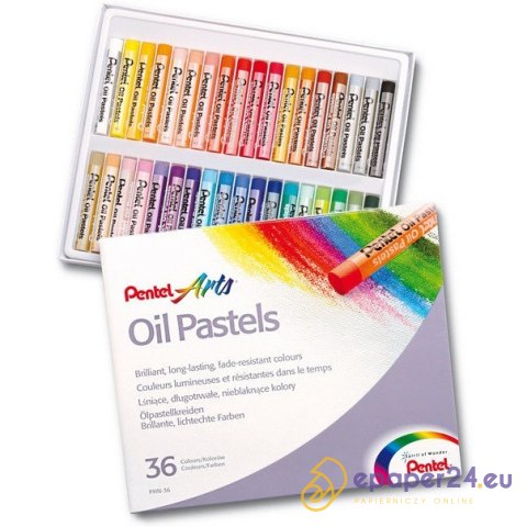 PASTELE OLEJNE PENTEL 36 KOLORÓW PASTELE OLEJNE PENTEL 36 KOLORÓW