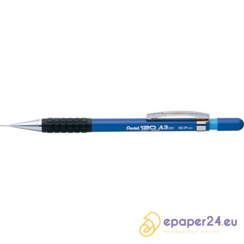 OŁÓWEK AUTOMATYCZNY PENTEL A317 0,7mm NIEBIESKI OŁÓWEK AUTOMATYCZNY PENTEL A317 0,7mm NIEBIESKI