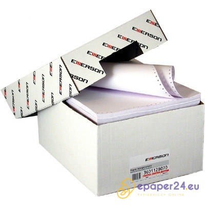 Papier komputerowy Emerson 240x12" 1+1 60g (900) Papier komputerowy Emerson 240x12" 1+1 60g (900)