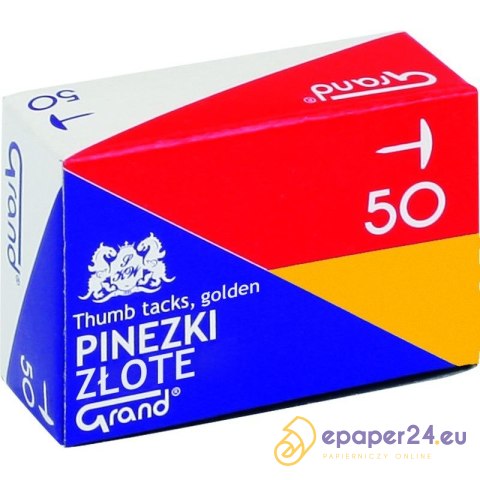 PINEZKI ZŁOTE (50) PINEZKI ZŁOTE (50)