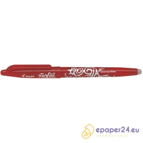 PIÓRO WYMAZYWALNE PILOT FRIXION BALL CZERWONE PIÓRO WYMAZYWALNE PILOT FRIXION BALL CZERWONE