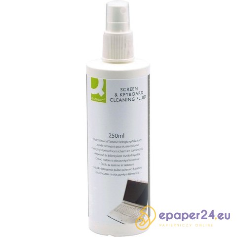 Płyn do ekranów Q-Connect 250ml Płyn do ekranów Q-Connect 250ml