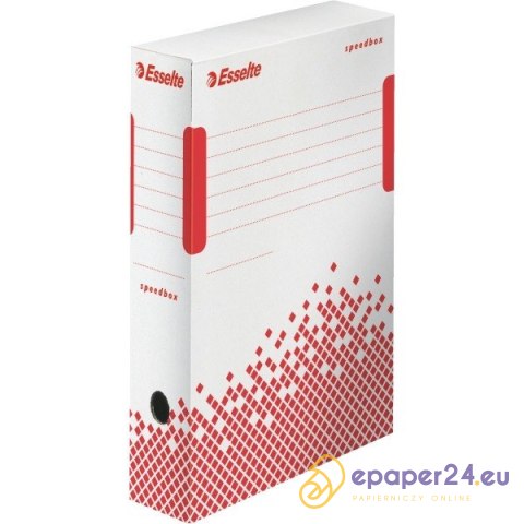 PUDŁO DO ARCHIWIZACJI ESSELTE SPEEDBOX A4/80mm PUDŁO DO ARCHIWIZACJI ESSELTE SPEEDBOX A4/80mm