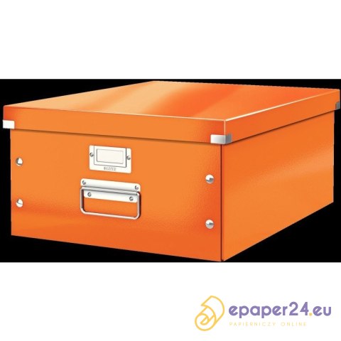 PUDŁO LEITZ CLICK&STORE 369*200*482mm POMARAŃCZOWE PUDŁO LEITZ CLICK&STORE 369*200*482mm POMARAŃCZOWE