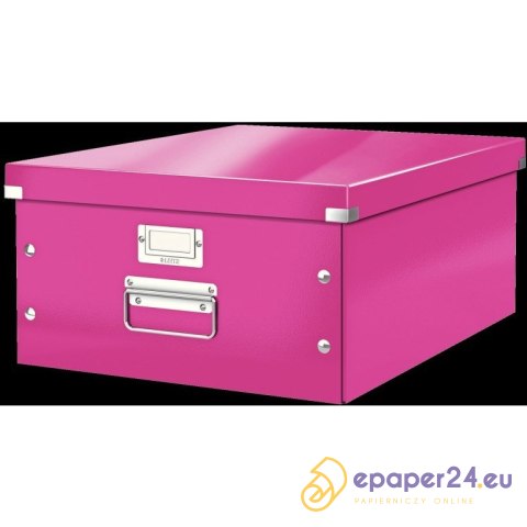 PUDŁO LEITZ CLICK&STORE 369*200*482mm RÓŻOWE PUDŁO LEITZ CLICK&STORE 369*200*482mm RÓŻOWE