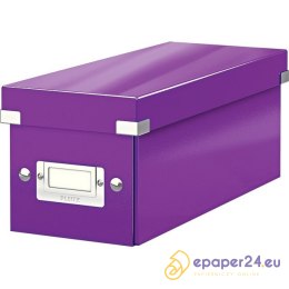 PUDŁO LEITZ CLICK&STORE 143*136*352mm FIOLETOWE
