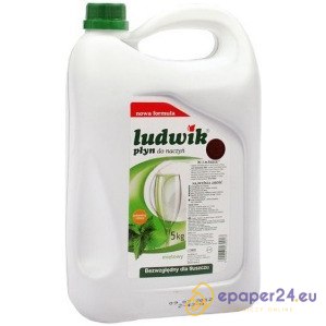 Płyn do naczyń Ludwik 5L Mięta Płyn do naczyń Ludwik 5L Mięta