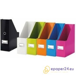 Pojemnik kartonowy Leitz Wow C&S A4/100mm biały