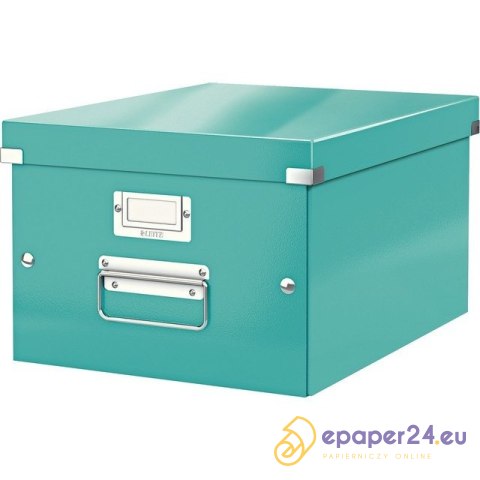 Pudło Leitz Click&Store Wow 281x200x370mm turkusowe Pudło Leitz Click&Store Wow 281x200x370mm turkusowe