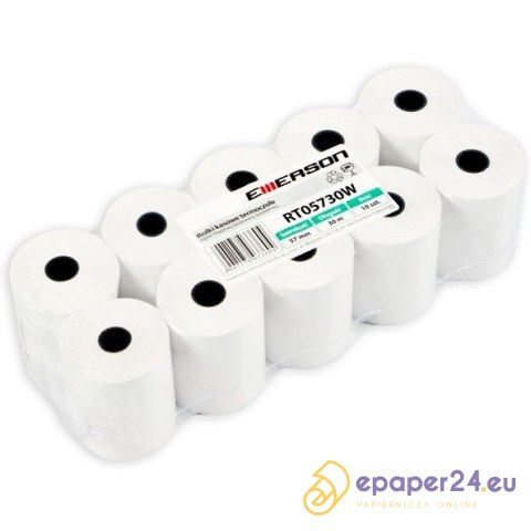 Rolki termiczne Emerson 59mm/30m (10) Rolki termiczne Emerson 59mm/30m (10)