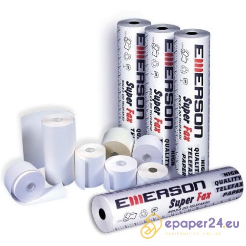 Rolki termiczne Emerson 80mm/30m (10) Rolki termiczne Emerson 80mm/30m (10)