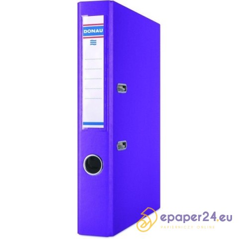 Segregator Donau Master A4/50mm fioletowy Segregator Donau Master A4/50mm fioletowy