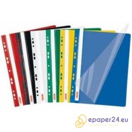 SKOROSZYT WPINANY ESSELTE A4 PP ZIELONY (10)