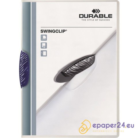 SKOROSZYT Z KLIPSEM DURABLE SWINGCLIP GRANATOWY SKOROSZYT Z KLIPSEM DURABLE SWINGCLIP GRANATOWY