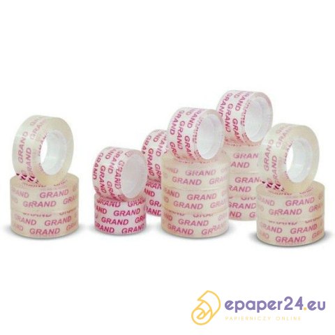 TAŚMA BIUROWA GRAND 12mm*30y (12) TAŚMA BIUROWA GRAND 12mm*30y (12)