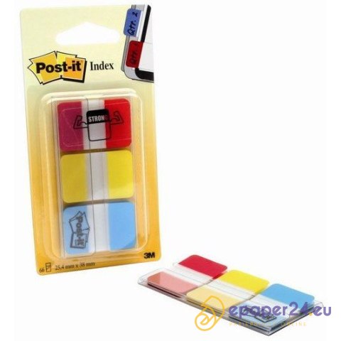 ZAKŁADKI POST-IT 25*38mm 3 KOLORY (3*22) ZAKŁADKI POST-IT 25*38mm 3 KOLORY (3*22)