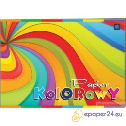 ZESZYT PAPIERÓW KOLOROWYCH A4 10 KARTEK