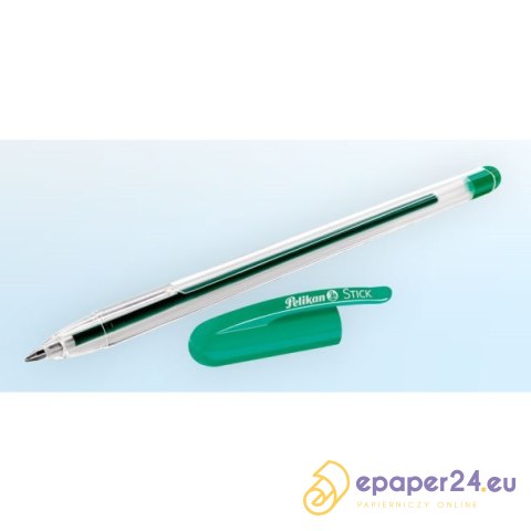 DŁUGOPIS PELIKAN STICK K86 ZIELONY DŁUGOPIS PELIKAN STICK K86 ZIELONY