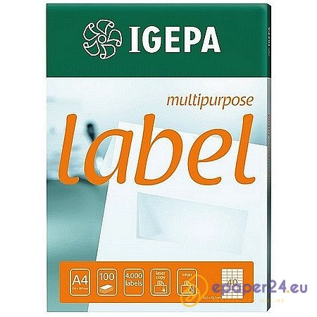 ETYKIETY A4 IGEPA śr.117mm (CD) (80) ETYKIETY A4 IGEPA śr.117mm (CD) (80)