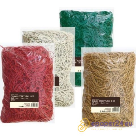 GUMKI RECEPTURKI 1kg śr.100mm GUMKI RECEPTURKI 1kg śr.100mm