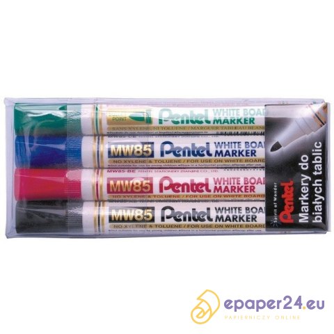 MARKERY DO TABLIC PENTEL MW85 4 KOLORY MARKERY DO TABLIC PENTEL MW85 4 KOLORY