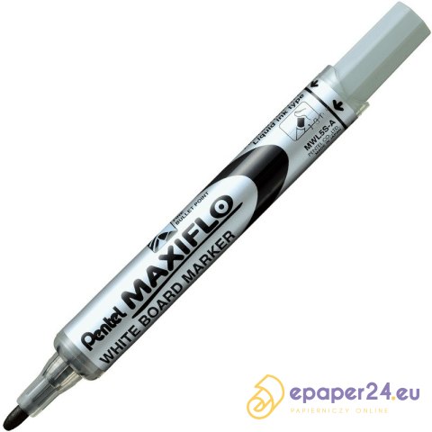 Marker do tablic Pentel Maxiflo MWL5S czarny Marker do tablic Pentel Maxiflo MWL5S czarny