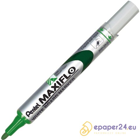 Marker do tablic Pentel Maxiflo MWL5S zielony Marker do tablic Pentel Maxiflo MWL5S zielony