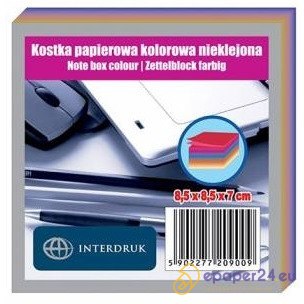 KOSTKA NIEKLEJONA 85*85*70mm KOLOR KOSTKA NIEKLEJONA 85*85*70mm KOLOR