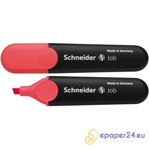Zakreślacz Schneider Job czerwony Zakreślacz Schneider Job czerwony