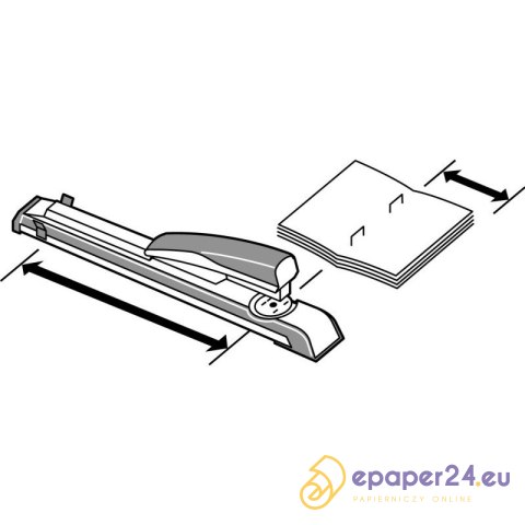ZSZYWACZ LEITZ DŁUGORAMIENNY 5560 CZARNY ZSZYWACZ LEITZ DŁUGORAMIENNY 5560 CZARNY