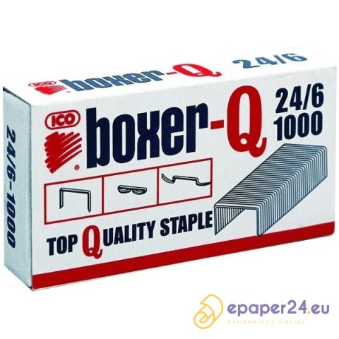 Zszywki Ico Boxer 24/6 (1000) Zszywki Ico Boxer 24/6 (1000)