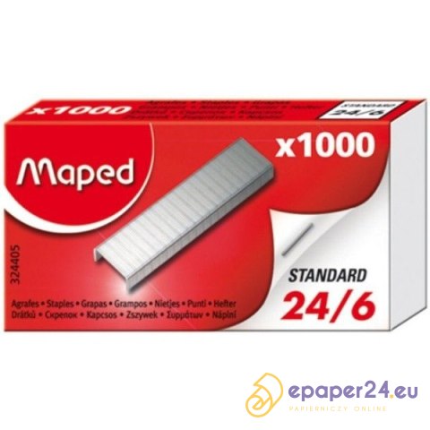 ZSZYWKI MAPED 24/6 (1000) ZSZYWKI MAPED 24/6 (1000)